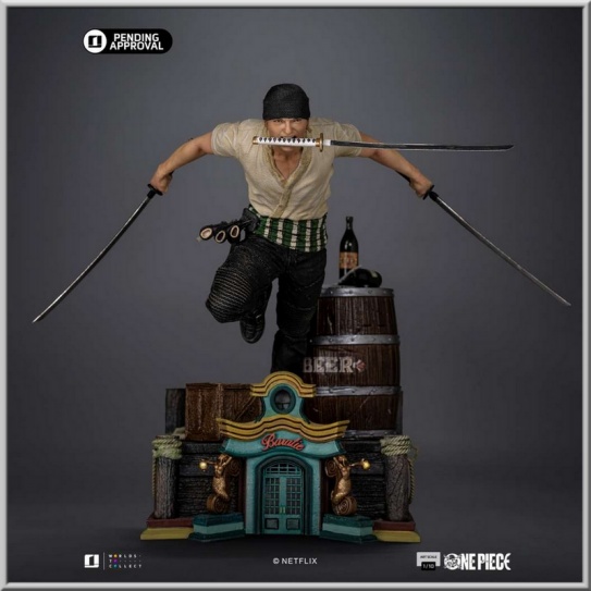 Iron Studios Roronoa Zoro - One Piece (Netflix)