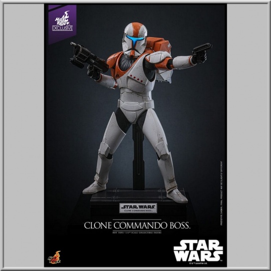 Hot Toys Clone Commando Boss Exclusive - Star Wars: The Clone Wars