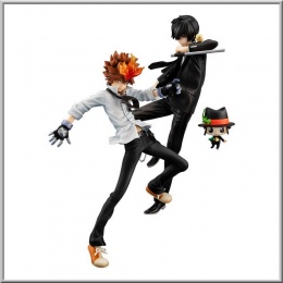 Tsunayoshi Sawada & Kyoya Hibari & Reborn Set - Katekyo Hitman Reborn! (Megahouse)