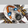 Pure Arts réplique 1/1 Mask Psycho Bandit - Borderlands