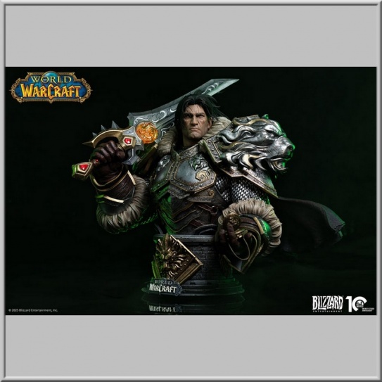 Buste 1/3 Varian Wrynn - World of Warcraft