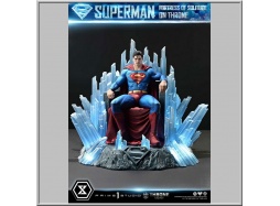 Prime 1 Studio Superman Fortress of Solitude on Throne (Design by Gabriele Dell'Otto) - DC Comics