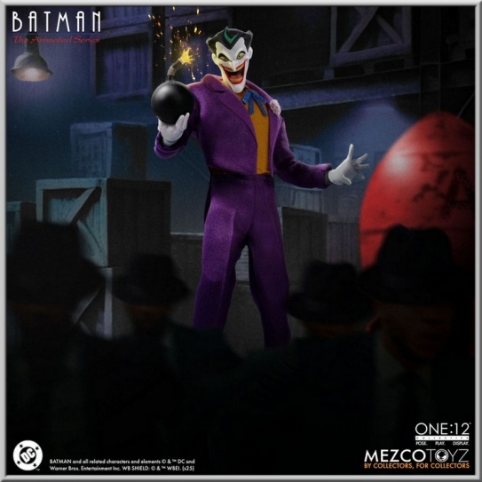 Mezco Toys 1/12 The Joker - Batman: The Animated Series