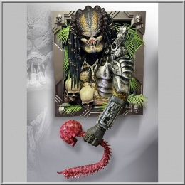 HCG 1/1 Predator sculpture murale - Predator