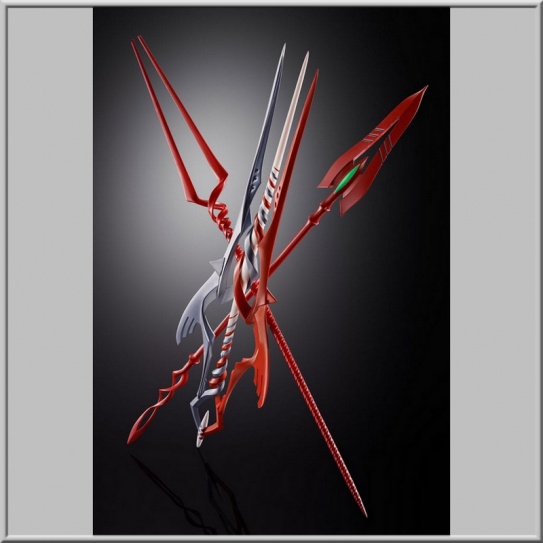 Metal Build 3 Spears Set for Eva 30th with the Spear Another Color - Neon Genesis Evangelion (Bandai)