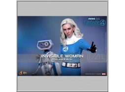 Hot Toys Invisible Woman & H.E.R.B.I.E. - Les Quatre Fantastiques : Premiers pas