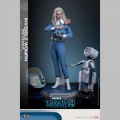 Hot Toys Invisible Woman & H.E.R.B.I.E. - Les Quatre Fantastiques : Premiers pas