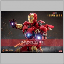 Hot Toys Iron Man Mark III (Armor Suit Up Version) - Iron Man