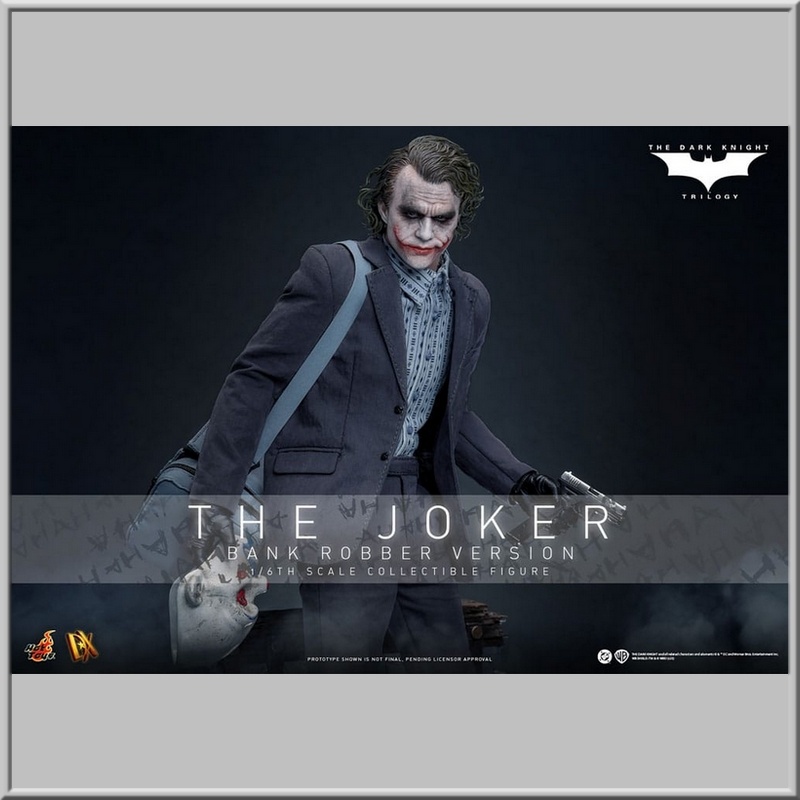 Figurine Hot Toys The Joker (Bank Robber Version) - The Dark