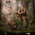 Iron Studios Leia and Wicket - Star Wars Episode VI