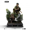 Iron Studios Leia and Wicket - Star Wars Episode VI
