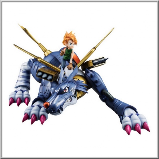 Garurumon & Ishida Yamato - Digimon Adventure (Megahouse)