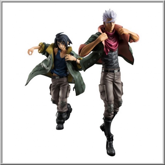 Mikazuki Augus & Orga Itsuka - Mobile Suit Gundam Iron-Blood Orphans (Megahouse)