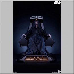 PCS 1/3 Empereur Palpatine & Throne - Star Wars