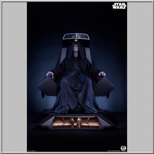 PCS 1/3 Empereur Palpatine & Throne - Star Wars