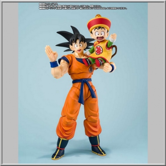 S.H.Figuarts Son Goku & Son Gohan Kid & Kintoun - Dragon Ball Z