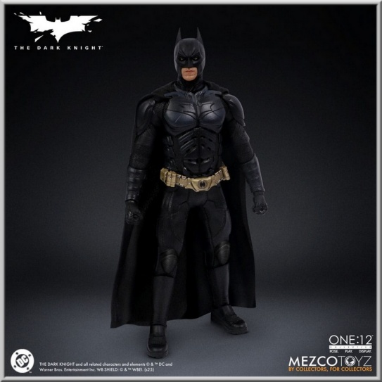 Mezco Toys 1/12 Batman - The Dark Knight