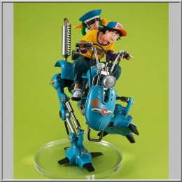 Son Goku & Son Gohan & Robot with two legs - Dragon Ball Z (Megahouse)