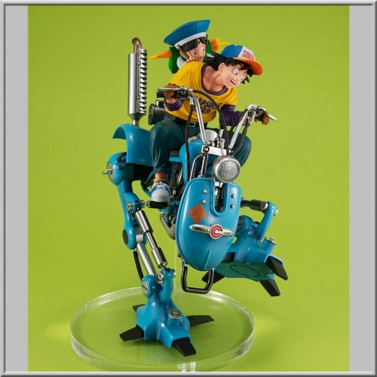 Son Goku & Son Gohan & Robot with two legs - Dragon Ball Z (Megahouse)
