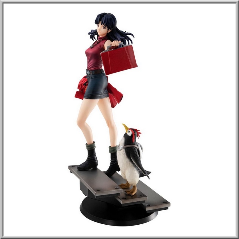 Figurine Misato Katsuragi & Pen Pen - Rebuild of Evangelion (Megahouse) |  Figurines Mania