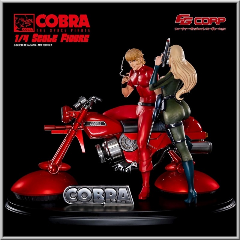 Figurine Cobra & Jane Royal (Spacesuit Ver.) - Space Pirate Cobra
