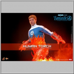 Hot Toys Human Torch - Les Quatre Fantastiques : Premiers pas