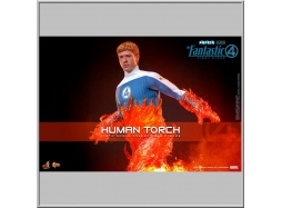 Hot Toys Human Torch - Les Quatre Fantastiques : Premiers pas