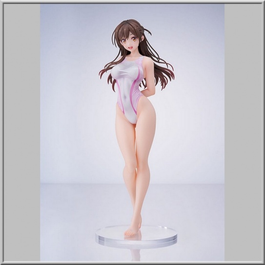 Chizuru Mizuhara Pink Line Swimwear Ver. - Rent-a-Girlfriend (Amakuni)