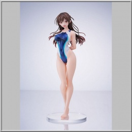 Chizuru Mizuhara Light Blue Line Swimwear Ver. - Rent-a-Girlfriend (Amakuni)