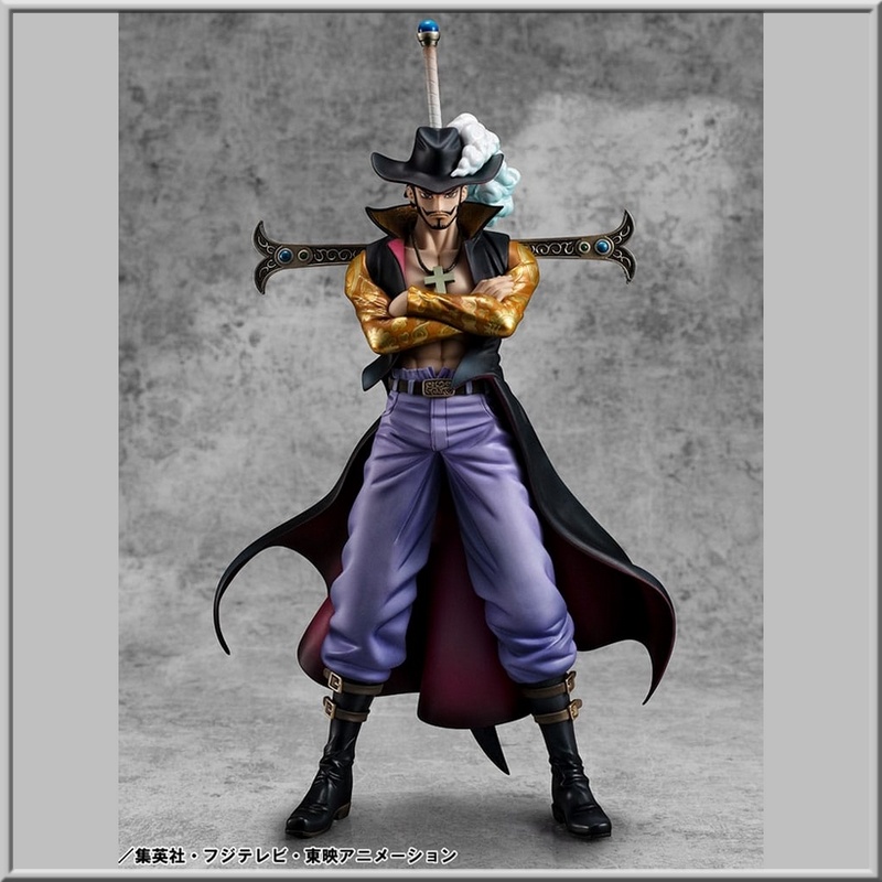 Figurine POP Megahouse Hawk Eye Dracule Mihawk Ver. R - One Piece
