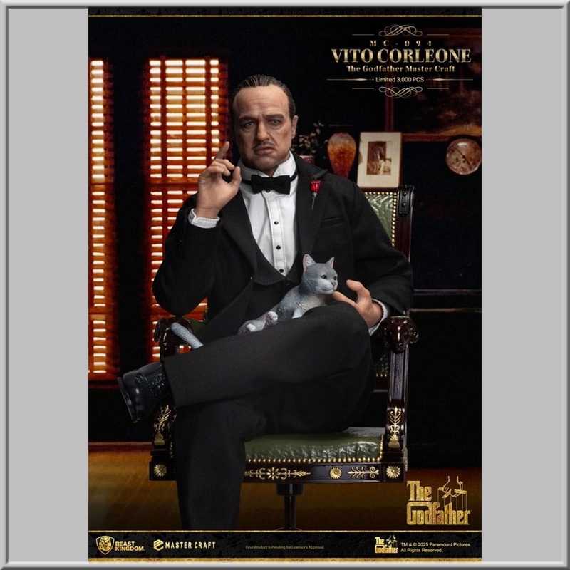 DAMTOYS DAM DMS032 The Godfather 1972 Vito Corleone 1/6 Action Figure In Stock