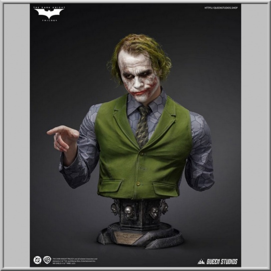 Queen Studios bust 1/1 The Joker - The Dark Knight