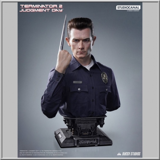 Queen Studios buste 1/1 T-1000 - Terminator 2