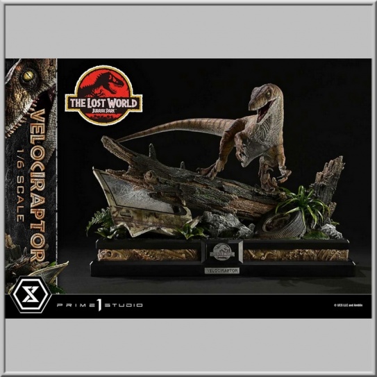 Prime 1 Studio Velociraptor Bonus Version - Jurassic Park II