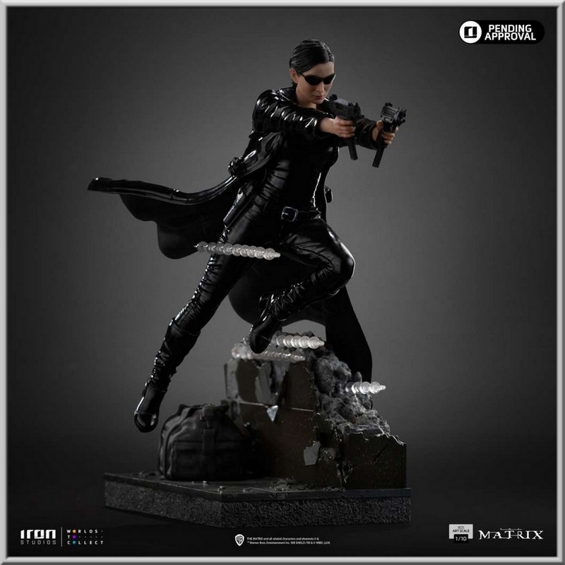 Figurine Iron Studios 1/10 Trinity - Matrix | Figurines Mania