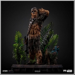 Iron Studios Chewbacca and Tokkat - Star Wars Episode VI