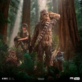 Iron Studios Chewbacca and Tokkat - Star Wars Episode VI