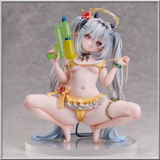 Silver-Haired Girl Illustrated by Chihiro - Original Character (Union Creative)