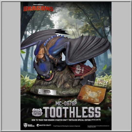 Master Craft Toothless (Special) - How To Train Your Dragon 2