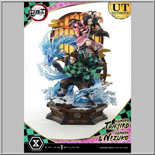 Prime 1 Studio Nezuko & Tanjiro Ultimate Ver. - Demon Slayer
