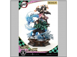 Prime 1 Studio Nezuko & Tanjiro Ultimate Bonus - Demon Slayer
