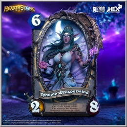 3D Art Frame Tyrande Whisperwind - Hearthstone