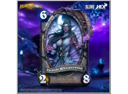 3D Art Frame Tyrande Whisperwind - Hearthstone