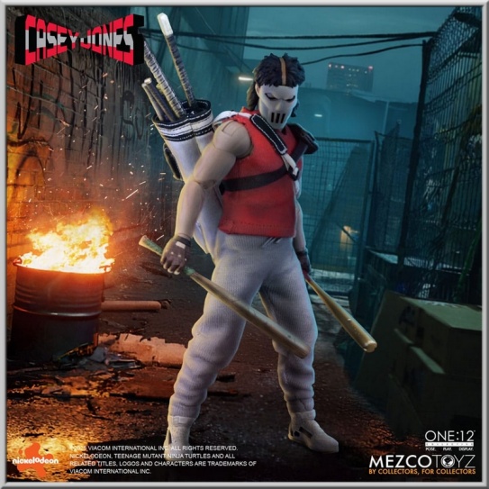 Mezco Toys Casey Jones - Tortues Ninja