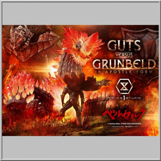 Prime 1 Studio Guts vs. Grunbeld in Apostle Form - Berserk