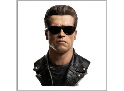 Pure Arts bust 1/1 T-800 Model 101 Art Mask Painted Standard Version - Terminator 2
