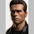 Pure Arts bust 1/1 T-800 Model 101 Art Mask Painted Standard Version - Terminator 2