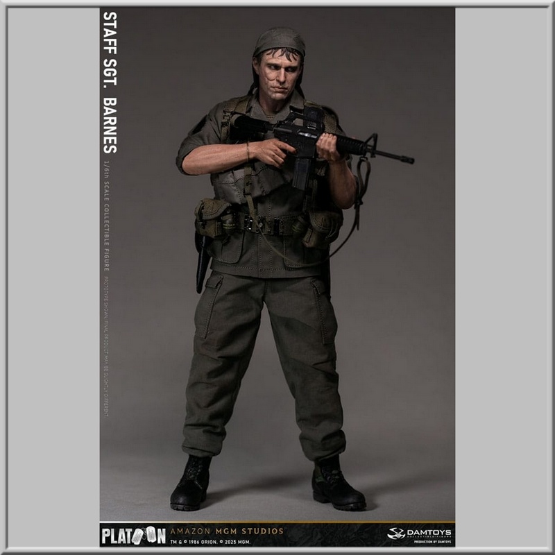 Figurine Damtoys 1/6 Sergeant Barnes - Platoon | Figurines Mania