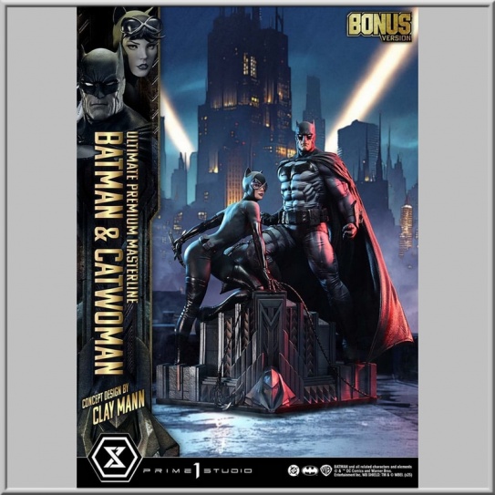 Prime 1 Studio Batman & Catwoman Bonus Version - DC Comics