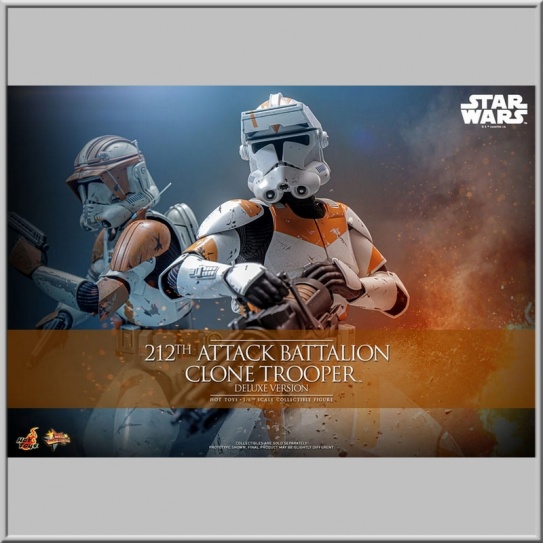 Hot Toys 212th Attack Battalion Clone Trooper Deluxe Version - Star Wars: The Clone Wars